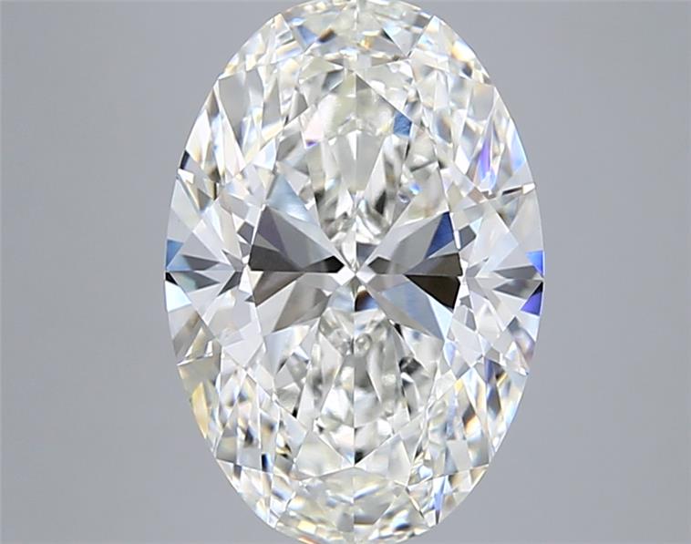 5.03 ct. oval Lab Grown Diamond front image