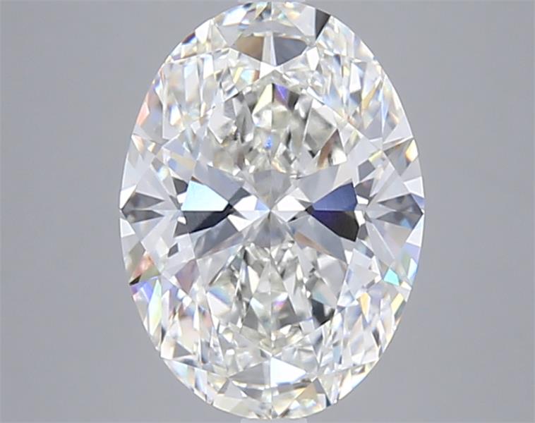 5.03 ct. oval Lab Grown Diamond front image