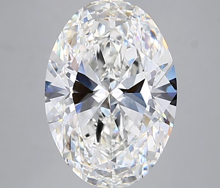 5.05 ct. oval Lab Grown Diamond front image