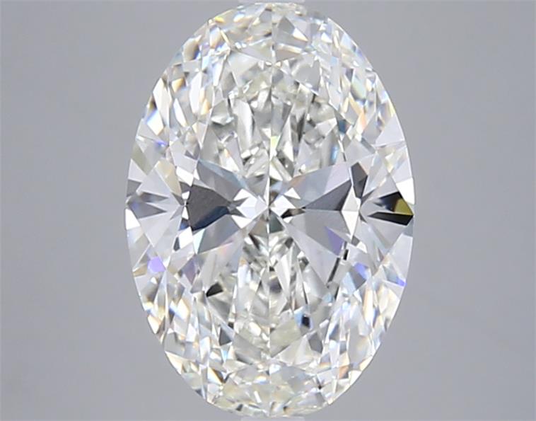 5.06 ct. oval Lab Grown Diamond front image