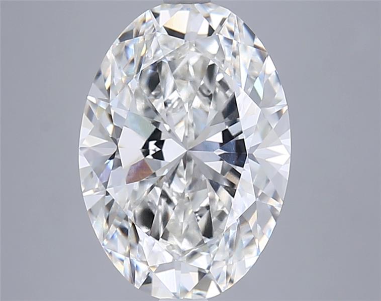 5.07 ct. oval Lab Grown Diamond front image