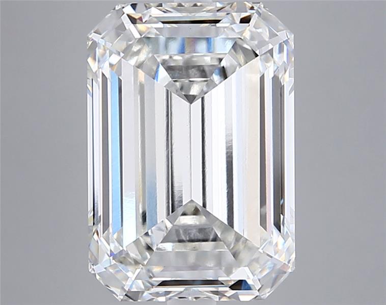 9.06 ct. emerald Lab Grown Diamond front image