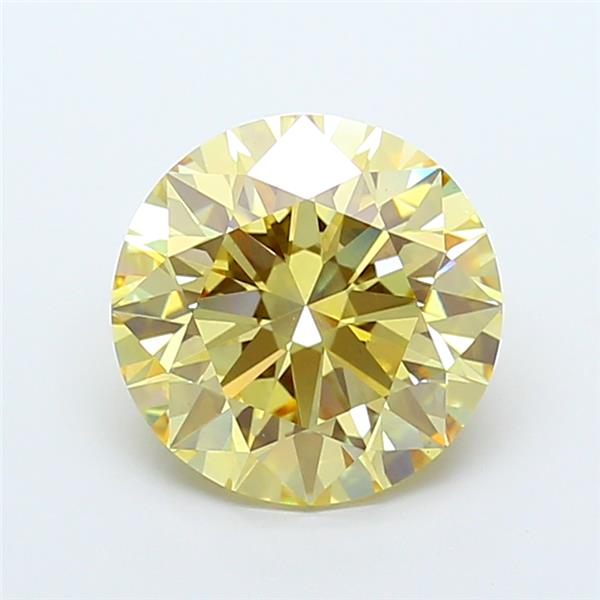 5.01 ct. round Lab Grown Diamond front image