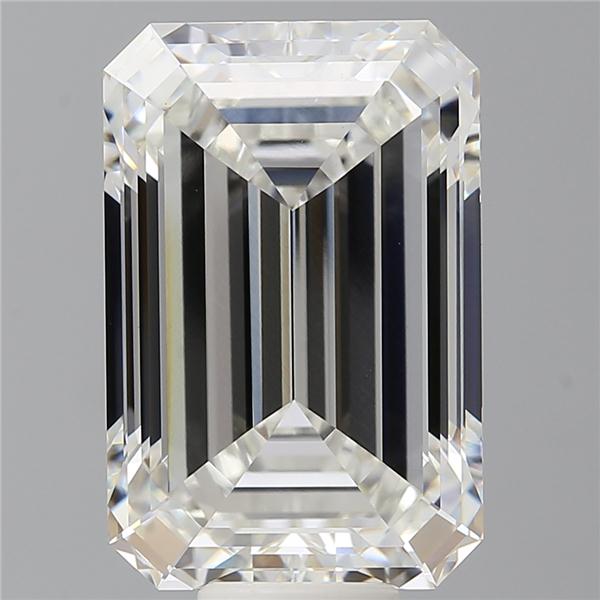 12.59 ct. emerald Lab Grown Diamond front image