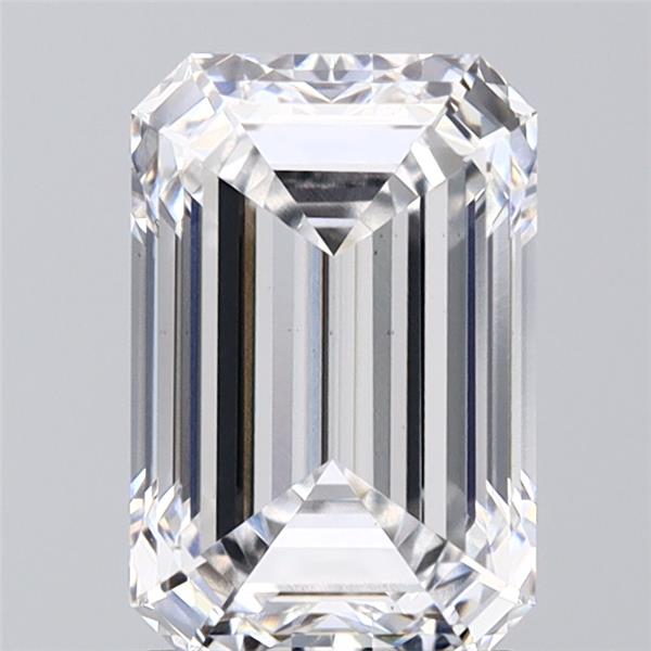 2.57 ct. emerald Lab Grown Diamond front image