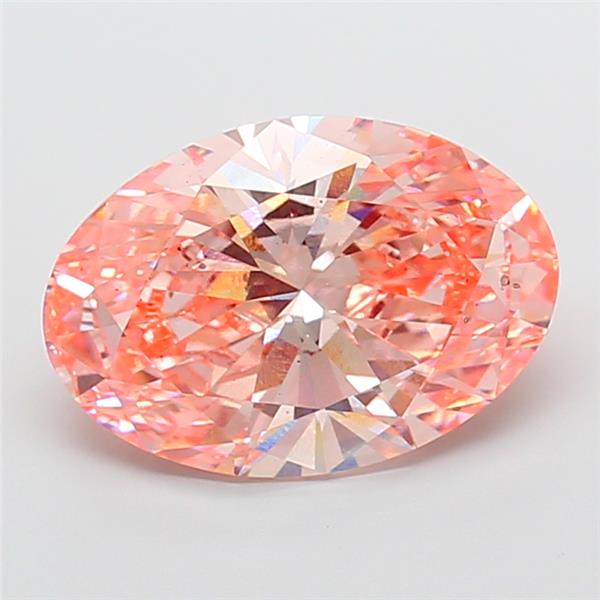 8.02 ct. oval Lab Grown Diamond front image