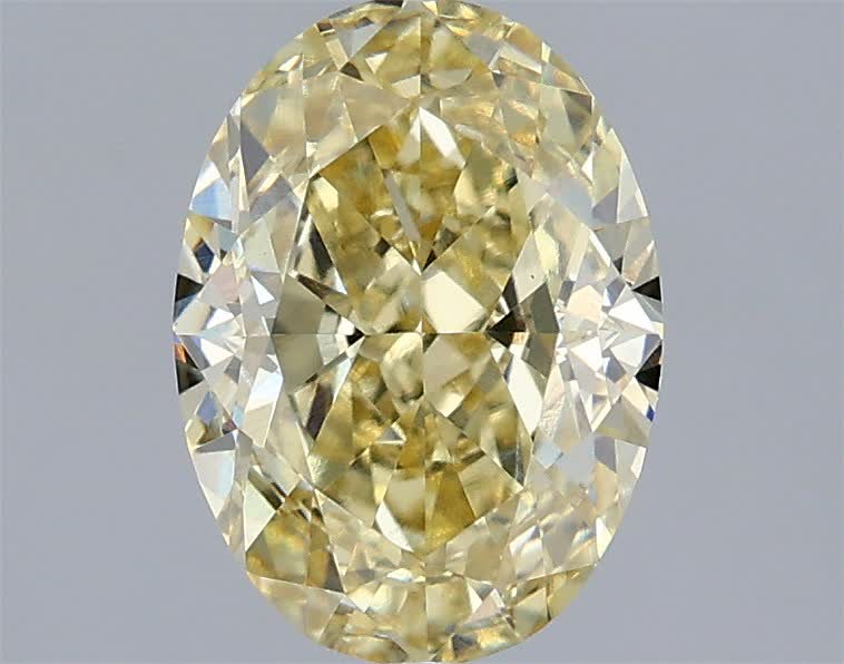 2.10 ct. oval Lab Grown Diamond front image