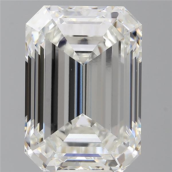 12.58 ct. emerald Lab Grown Diamond front image