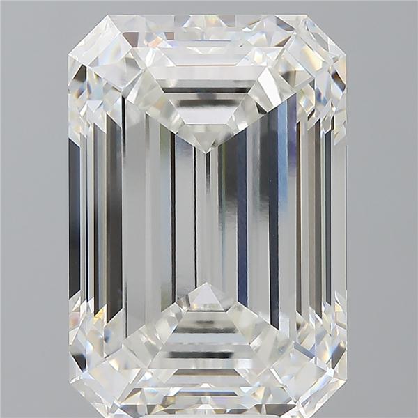 12.02 ct. emerald Lab Grown Diamond front image