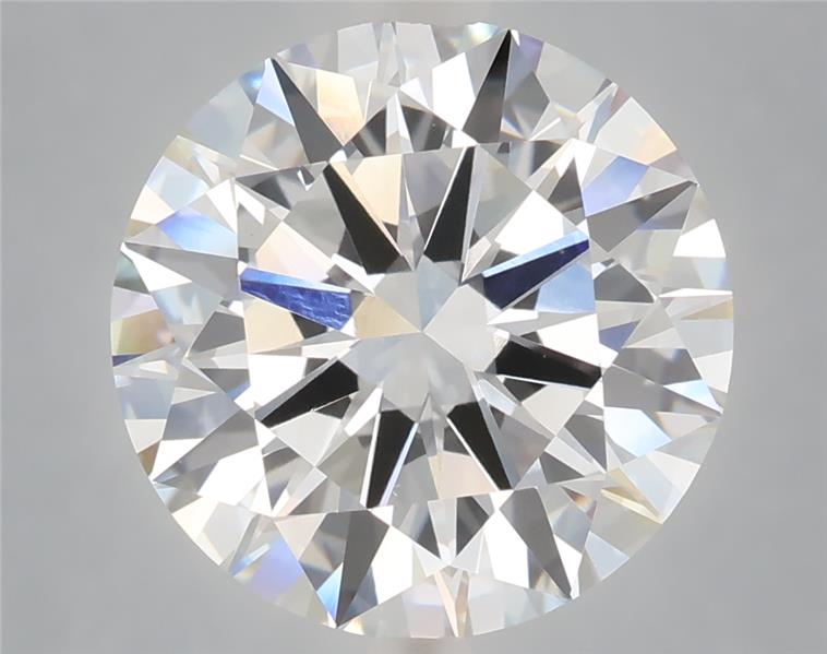 6.01 ct. round Lab Grown Diamond front image