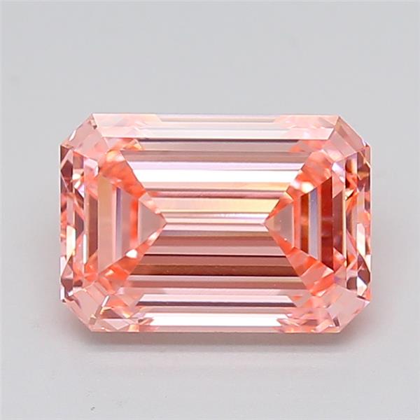 3.08 ct. emerald Lab Grown Diamond front image