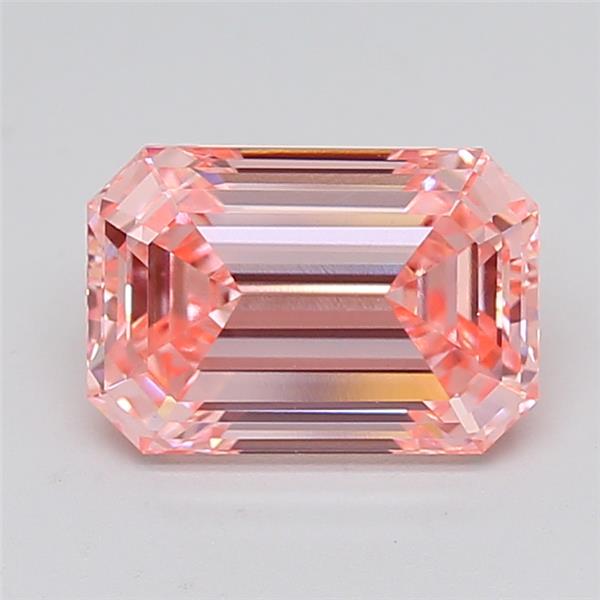 3.08 ct. emerald Lab Grown Diamond front image