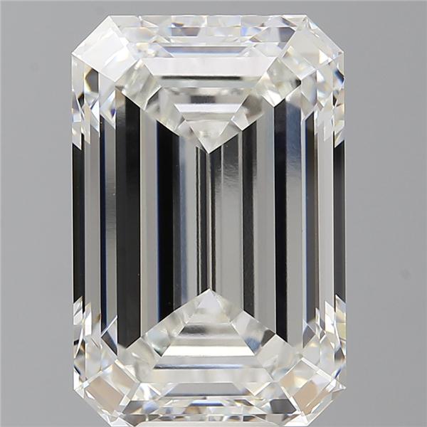 12.08 ct. emerald Lab Grown Diamond front image