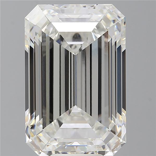 12.10 ct. emerald Lab Grown Diamond front image