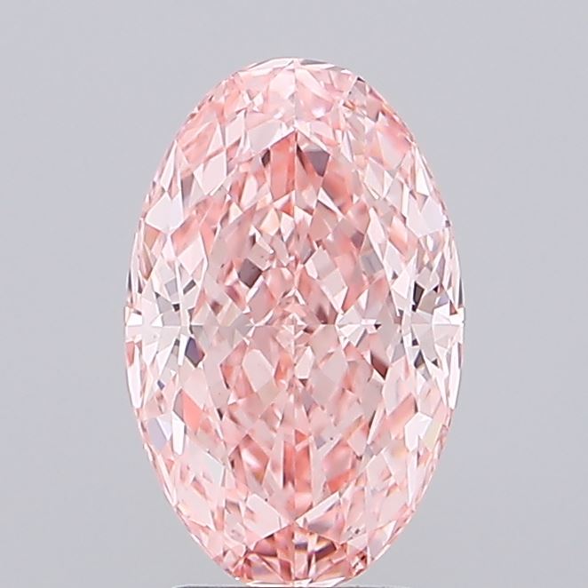 3.07 ct. oval Lab Grown Diamond front image