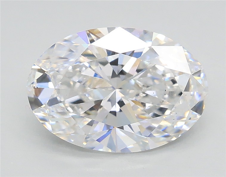 2.01 ct. oval Lab Grown Diamond front image