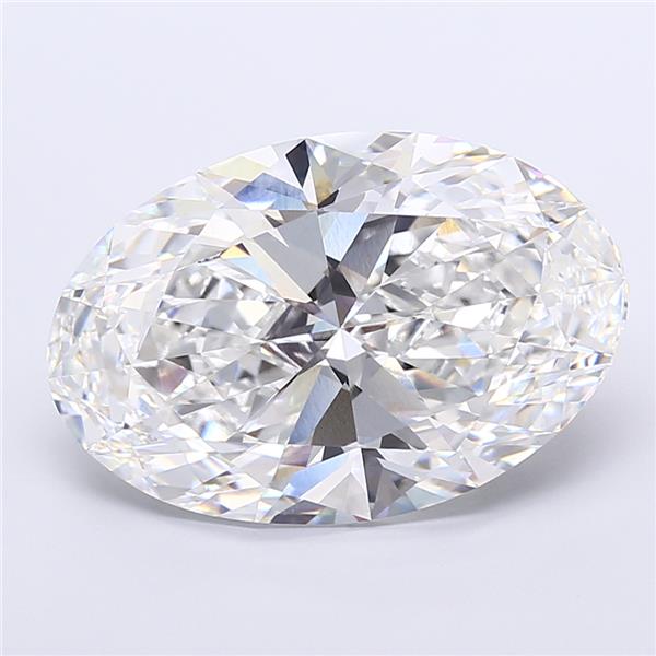 17.10 ct. oval Lab Grown Diamond front image