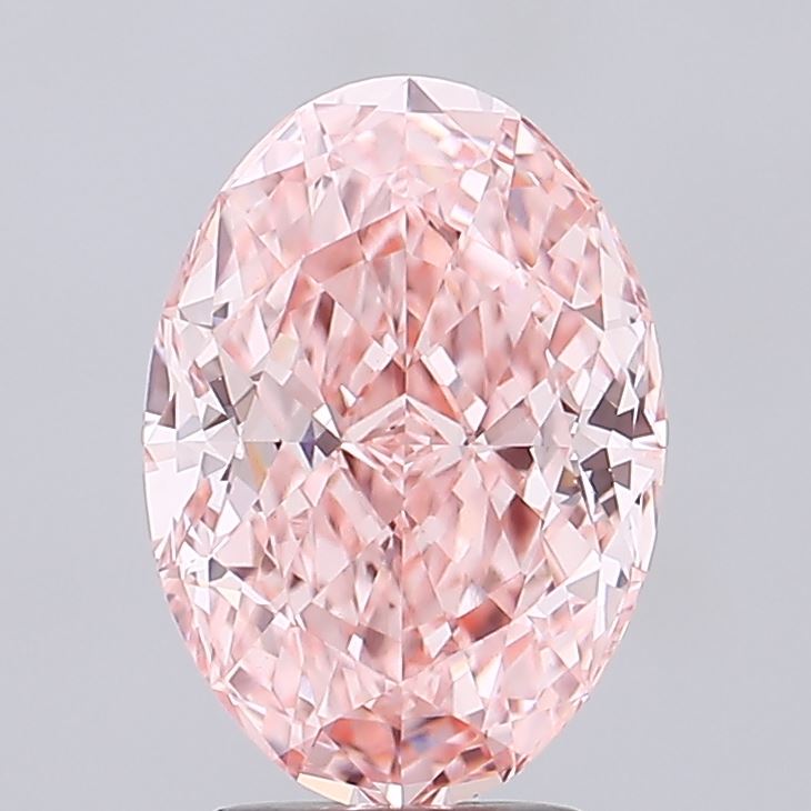 3.13 ct. oval Lab Grown Diamond front image