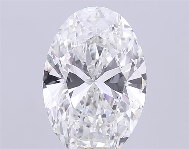 7.11 ct. oval Lab Grown Diamond front image