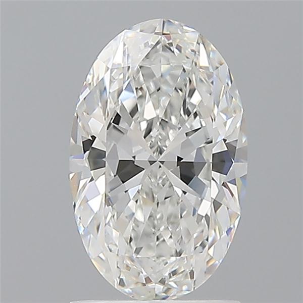 1.57 ct. oval Lab Grown Diamond front image