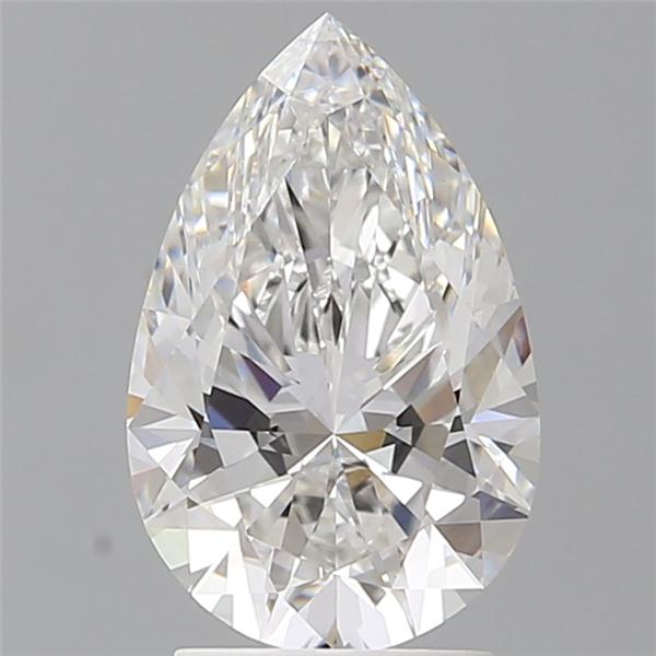 2.60 ct. pear Lab Grown Diamond front image