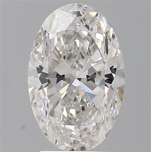 3.04 ct. oval Lab Grown Diamond front image