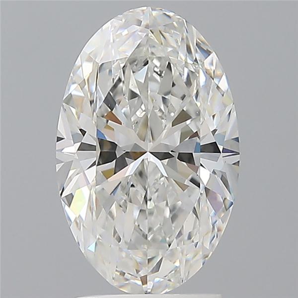 2.59 ct. oval Lab Grown Diamond front image