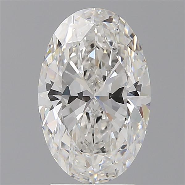 2.57 ct. oval Lab Grown Diamond front image