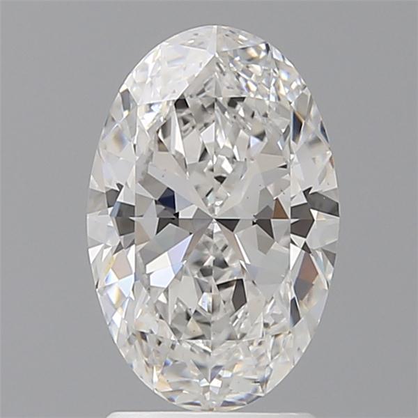 2.07 ct. oval Lab Grown Diamond front image