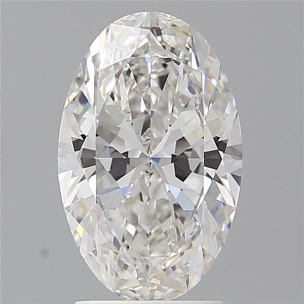 2.57 ct. oval Lab Grown Diamond front image