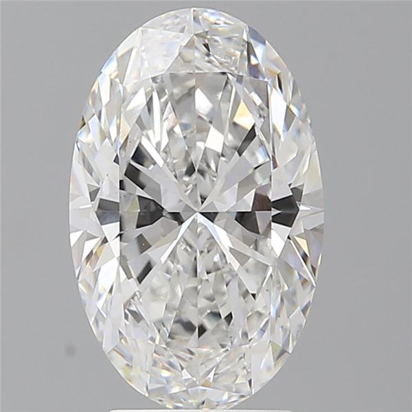 3.51 ct. oval Lab Grown Diamond front image