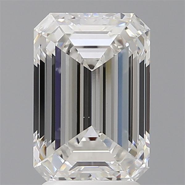 3.10 ct. emerald Lab Grown Diamond front image