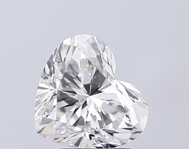 2.01 carat e VS1 EX Cut IGI heart diamond