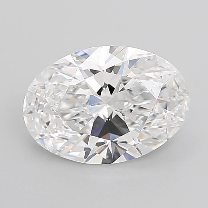 5.03 ct. oval Lab Grown Diamond front image