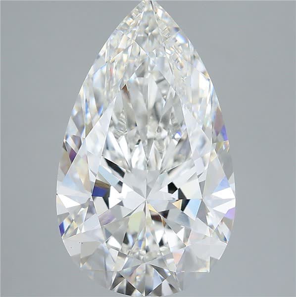 5.59 ct. pear Lab Grown Diamond front image