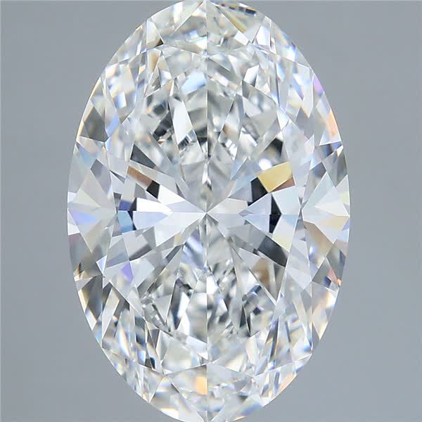 5.01 ct. oval Lab Grown Diamond front image