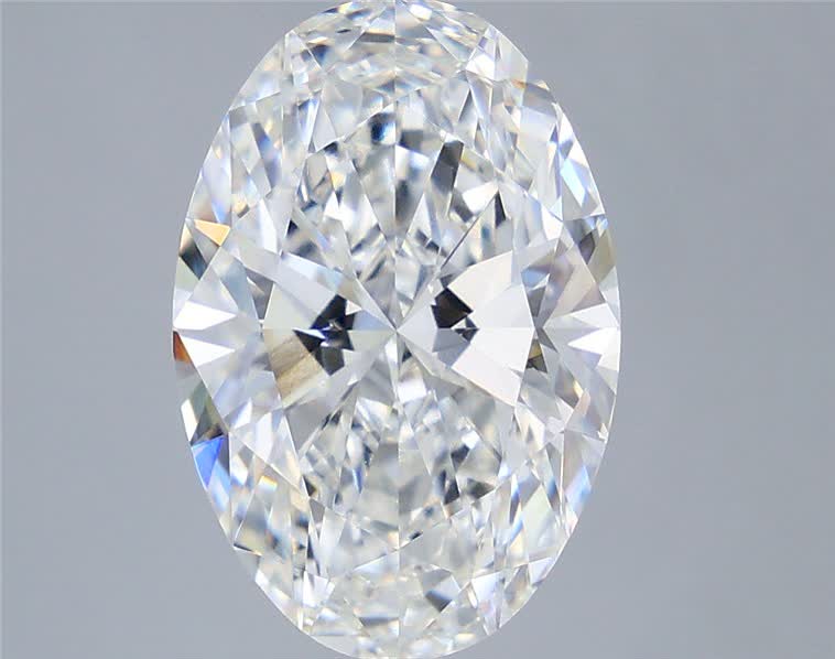 5.06 ct. oval Lab Grown Diamond front image