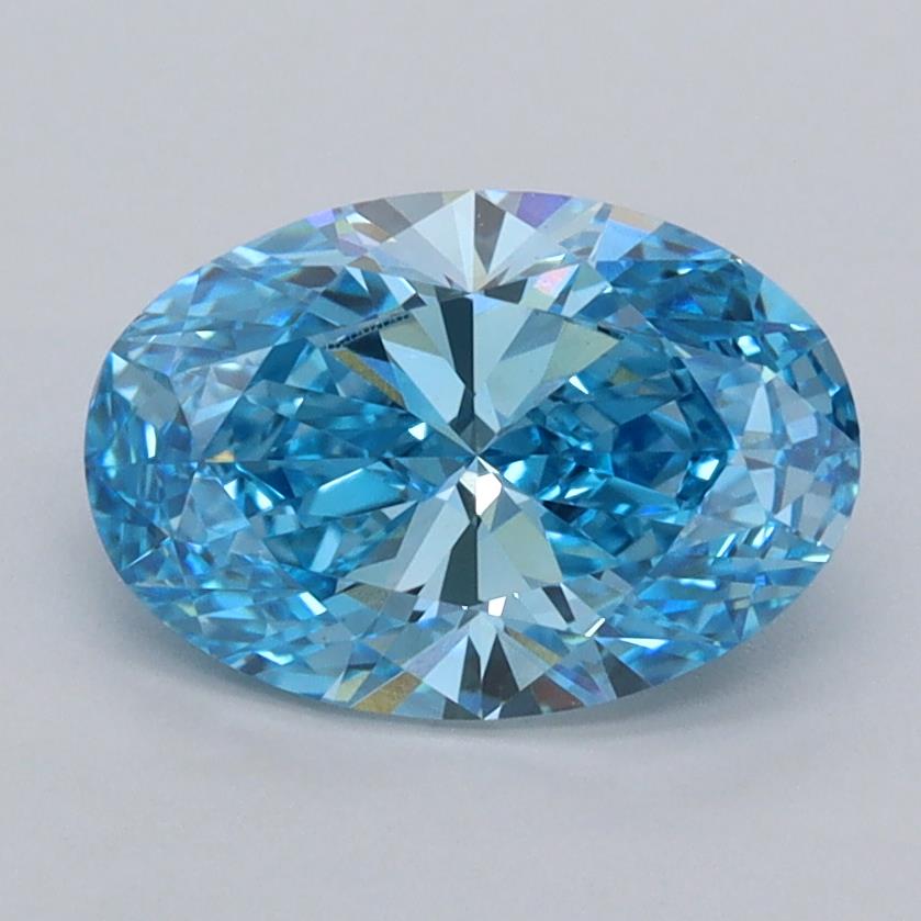 1.53 ct. oval Lab Grown Diamond front image