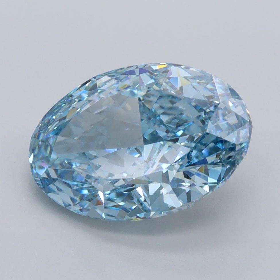 2.96 ct. oval Lab Grown Diamond front image