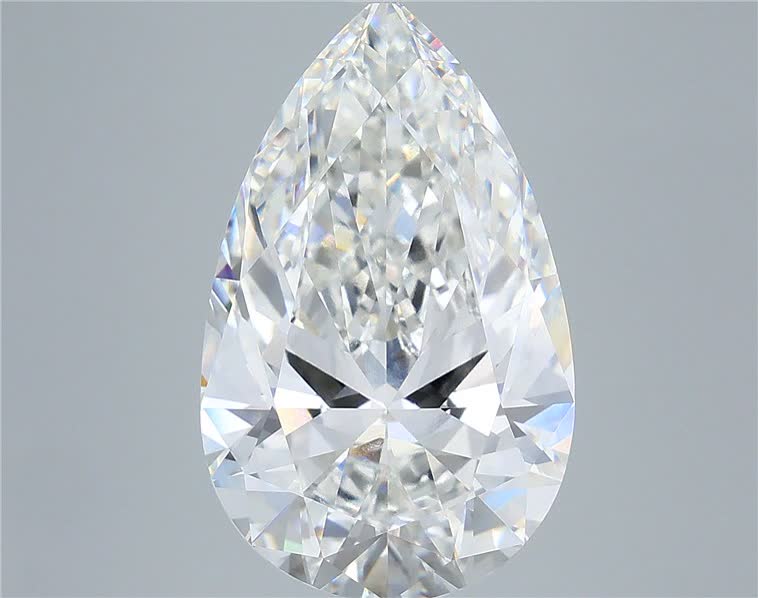 8.06 ct. pear Lab Grown Diamond front image