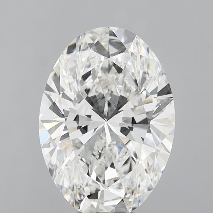 5.03 ct. oval Lab Grown Diamond front image