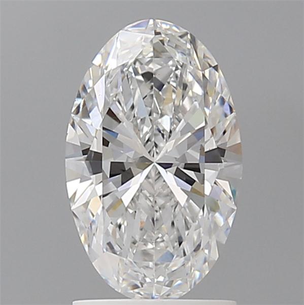 1.58 ct. oval Lab Grown Diamond front image