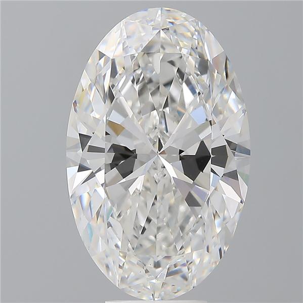 7.60 ct. oval Lab Grown Diamond front image