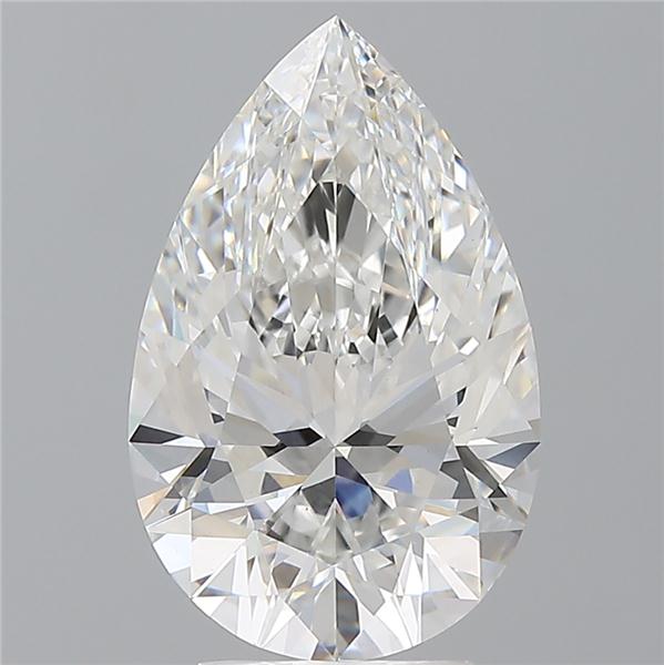4.04 ct. pear Lab Grown Diamond front image