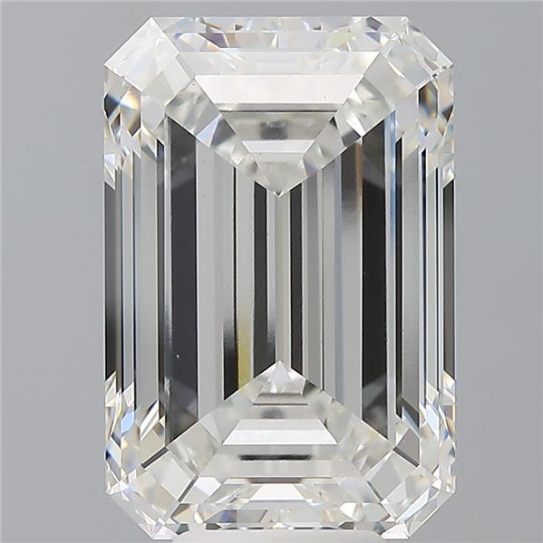 8.57 ct. emerald Lab Grown Diamond front image