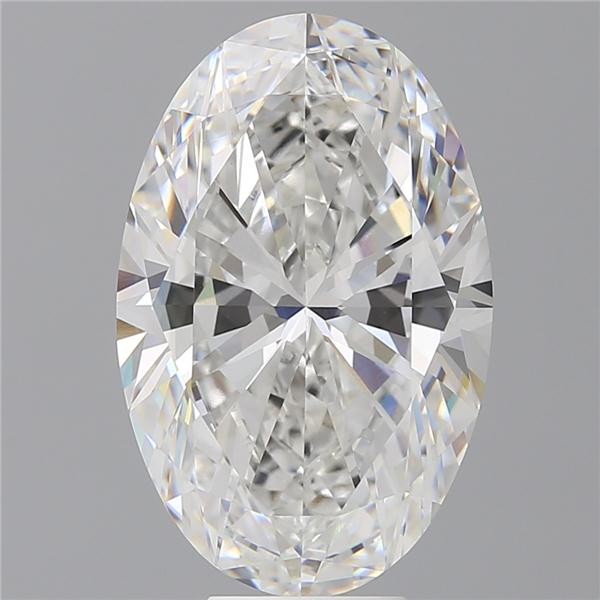 8.52 ct. oval Lab Grown Diamond front image