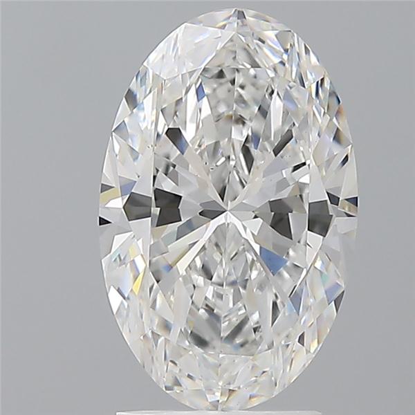 2.60 ct. oval Lab Grown Diamond front image