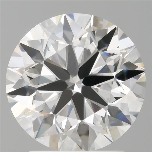 2.50 ct. round Lab Grown Diamond front image