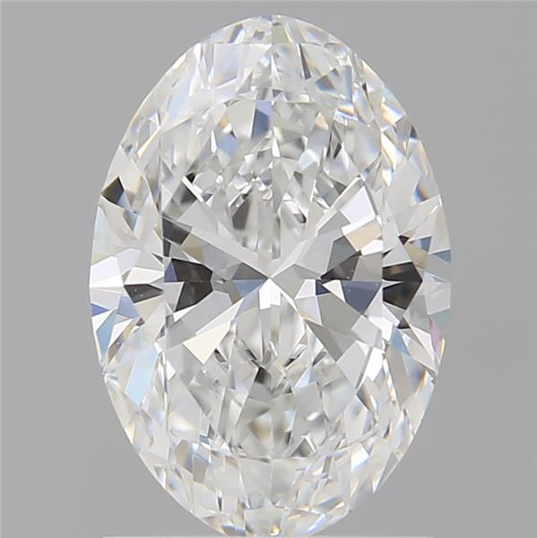 1.57 ct. oval Lab Grown Diamond front image