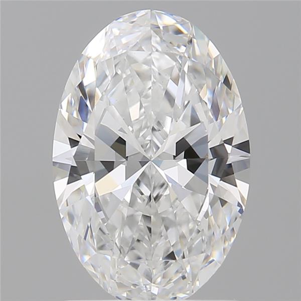 1.52 ct. oval Lab Grown Diamond front image